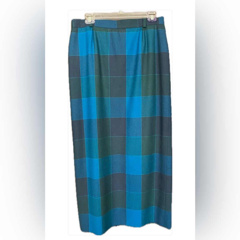 Vintage Plaid Skirt